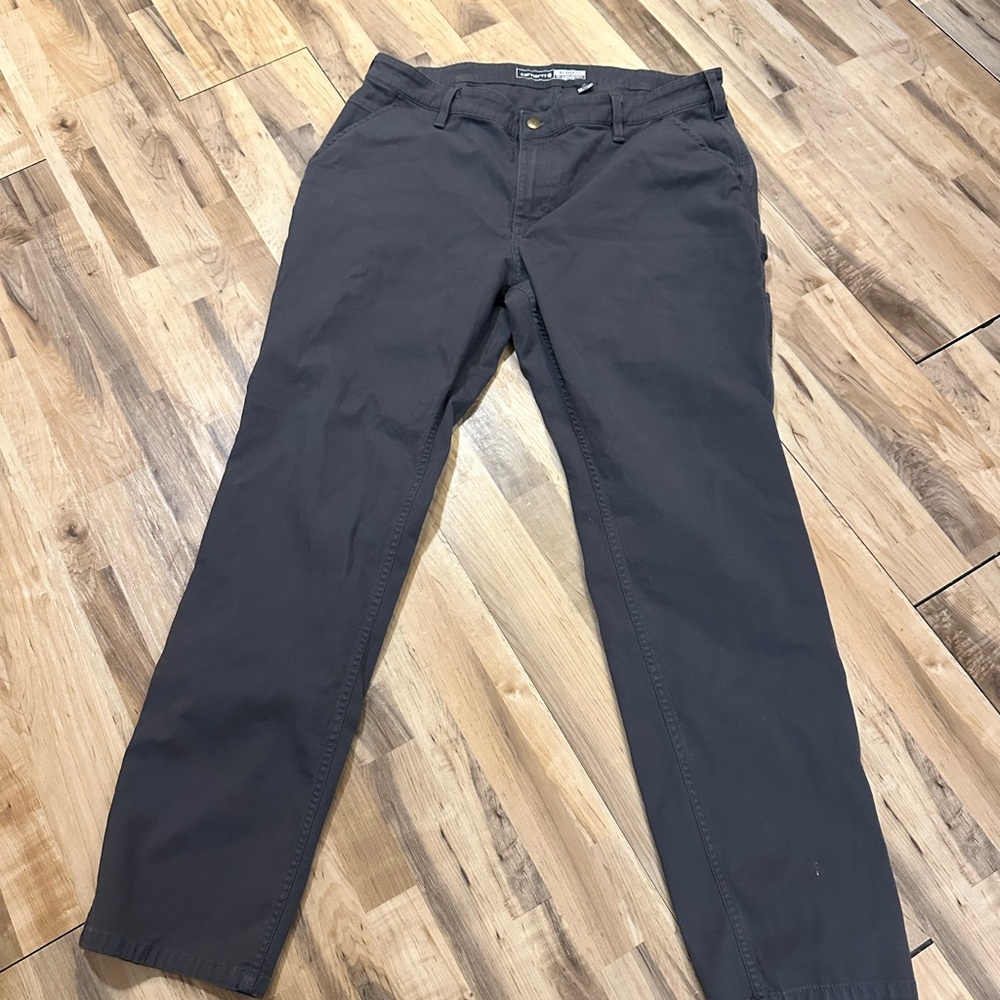 Carhartt Women's Charcoal Chinos